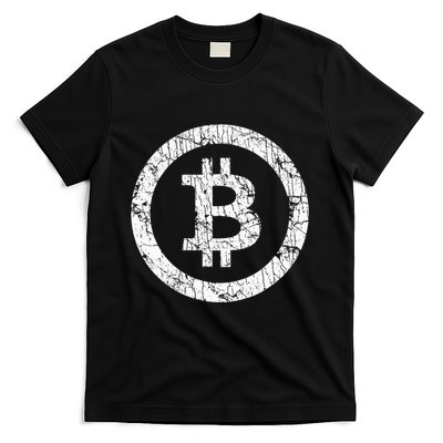 Bitcoin Logo Btc Crypto Currency Traders Blockchain Miners T-Shirt