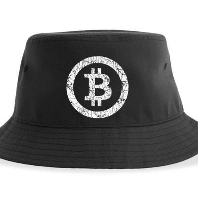Bitcoin Logo Btc Crypto Currency Traders Blockchain Miners Sustainable Bucket Hat