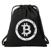 Bitcoin Logo Btc Crypto Currency Traders Blockchain Miners Drawstring Bag