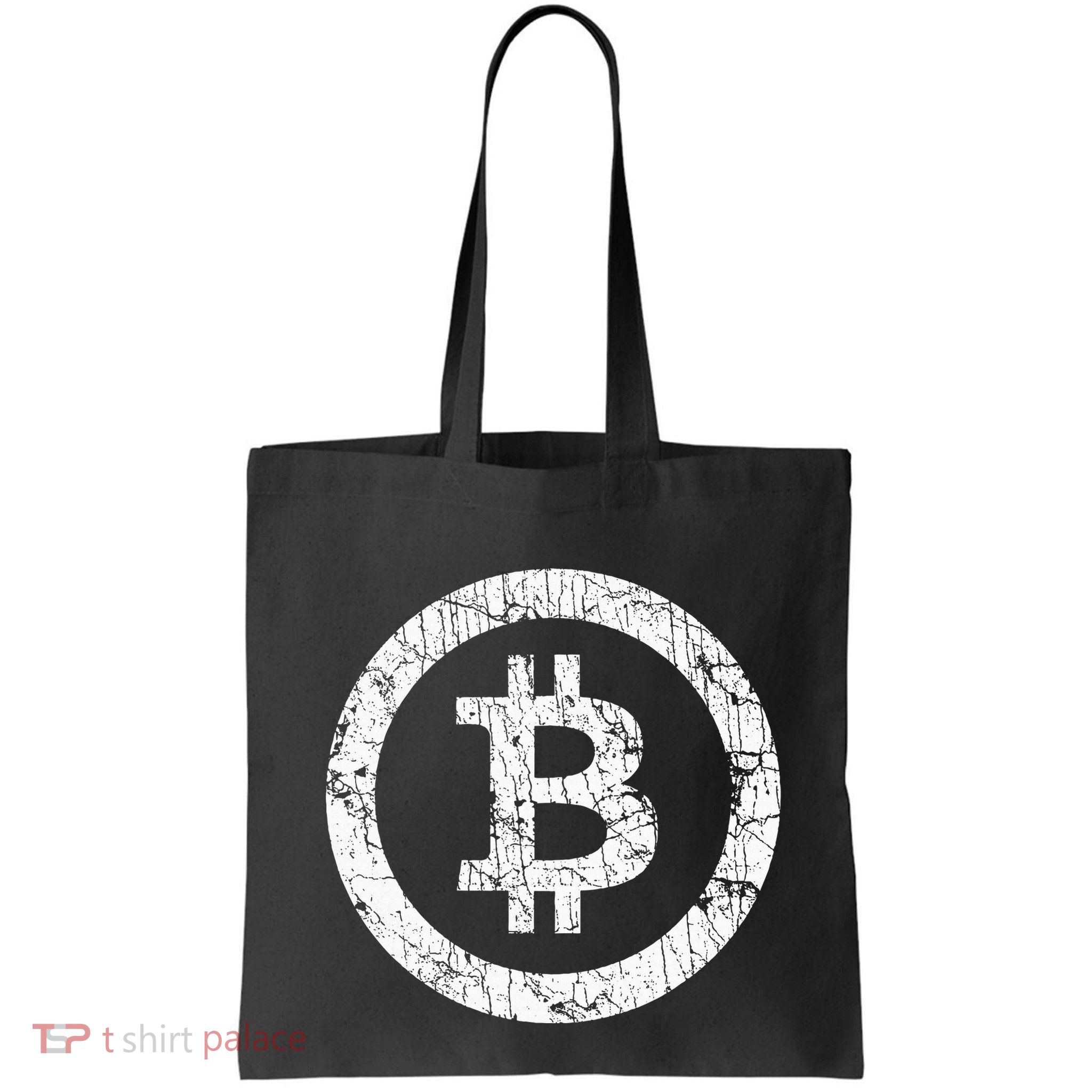 Bitcoin Logo Btc Crypto Currency Traders Blockchain Miners Bag