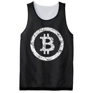 Bitcoin Logo Btc Crypto Currency Traders Blockchain Miners Mesh Reversible Basketball Jersey Tank