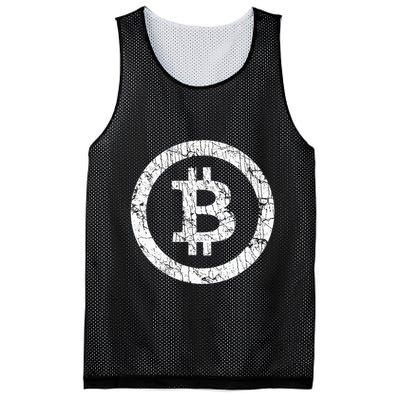 Bitcoin Logo Btc Crypto Currency Traders Blockchain Miners Mesh Reversible Basketball Jersey Tank