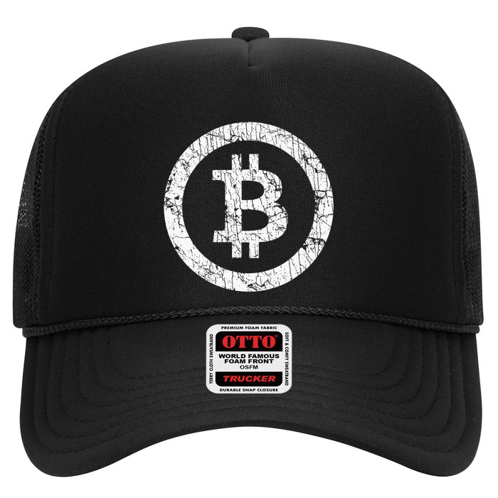 Bitcoin Logo Btc Crypto Currency Traders Blockchain Miners Hat
