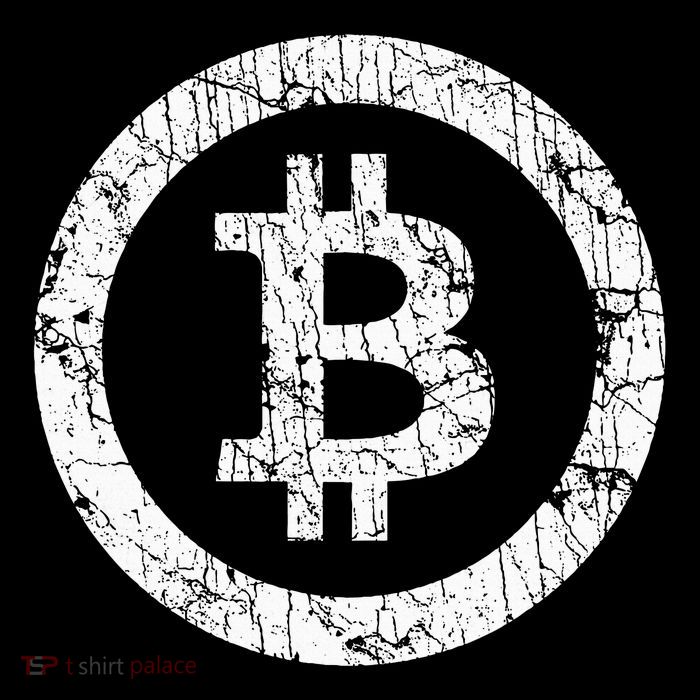 Bitcoin Logo Btc Crypto Currency Traders Blockchain Miners Crop Top