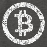 Bitcoin Logo Btc Crypto Currency Traders Blockchain Miners Vector Backpack