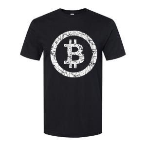 Bitcoin Logo Btc Crypto Currency Traders Blockchain Miners Softstyle CVC T-Shirt