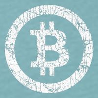 Bitcoin Logo Btc Crypto Currency Traders Blockchain Miners Sueded Cloud Jersey T-Shirt