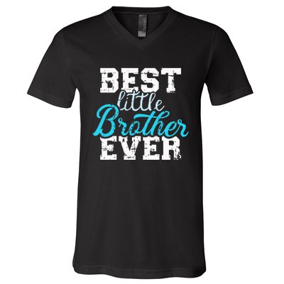 Best Little Brother Ever V-Neck T-Shirt