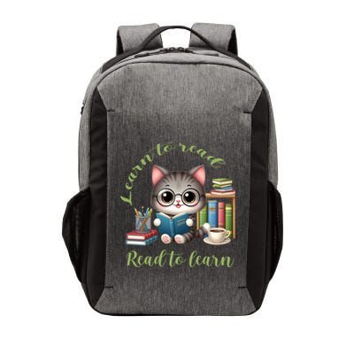 Book Lover Bookworm Reading Learn To Read Read To Learn Vector Backpack
