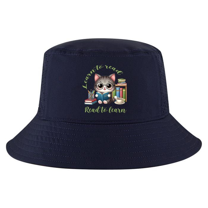 Book Lover Bookworm Reading Learn To Read Read To Learn Cool Comfort Performance Bucket Hat