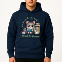Book Lover Bookworm Reading Learn To Read Read To Learn Hoodie