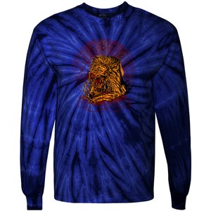 Bloody Lion Tie-Dye Long Sleeve Shirt