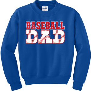 Baseball Lovers Baseball Dad Meaningful Gift Kids Sweatshirt