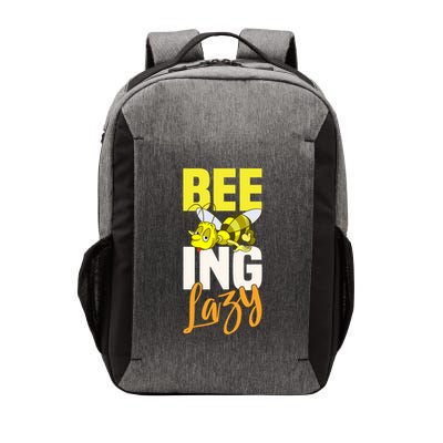 Beeing Lazy Bee Lover Design Bees Cool Gift Vector Backpack