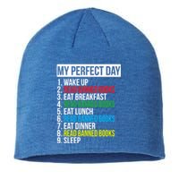 Book Lover Bookworm Quote Perfect Day Read Banned Books Great Gift Sustainable Beanie