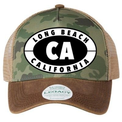 Badge Long Beach California Legacy Tie Dye Trucker Hat