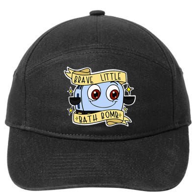 Brave Little Bath Bomb 7-Panel Snapback Hat