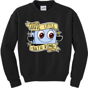 Brave Little Bath Bomb Kids Sweatshirt