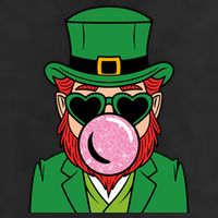 Bubblegum Leprechaun 7 Panel Mesh Trucker Snapback Hat