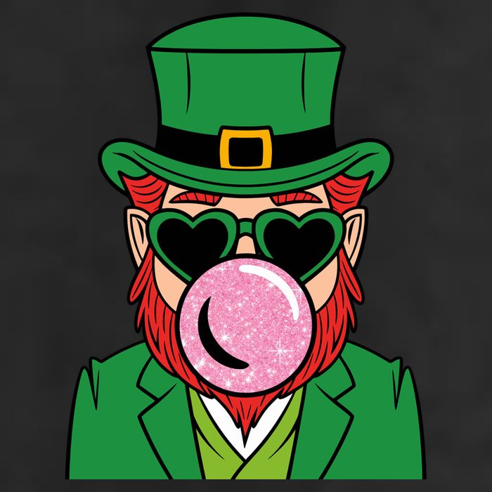 Bubblegum Leprechaun 7 Panel Mesh Trucker Snapback Hat