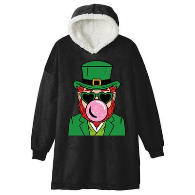 Bubblegum Leprechaun Hooded Wearable Blanket