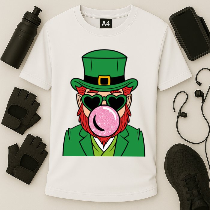 Bubblegum Leprechaun Cooling Performance Crew T-Shirt