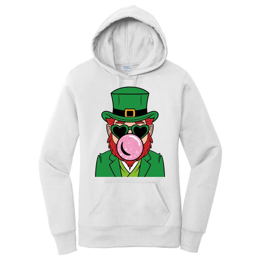 Bubblegum Leprechaun Women's Pullover Hoodie