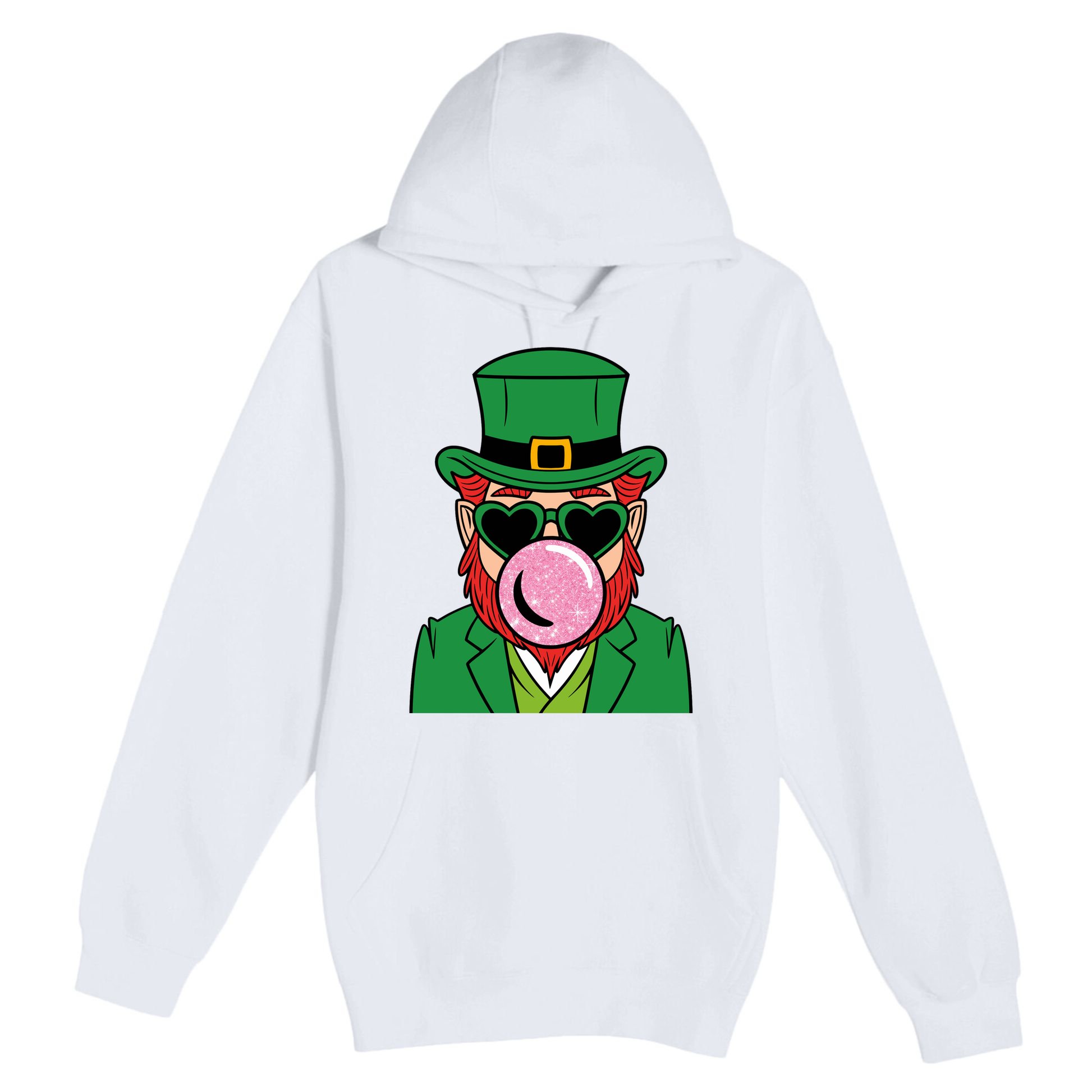 Bubblegum Leprechaun Premium Pullover Hoodie