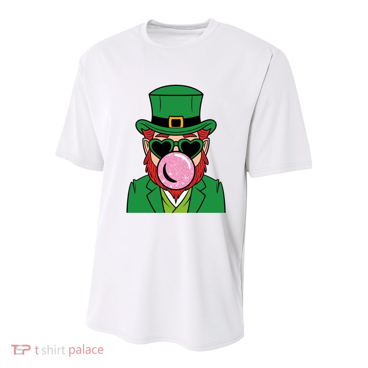 Bubblegum Leprechaun Youth Performance Sprint T-Shirt