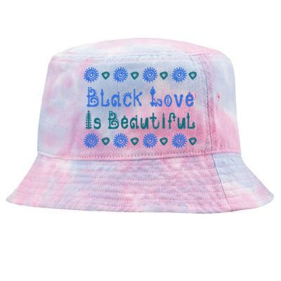 Black Love Black Excellence Is Beautiful Melanin Gift Tie-Dyed Bucket Hat