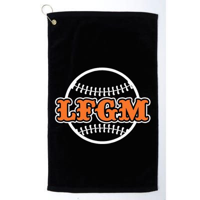Baseball Lfgm Golf Towel