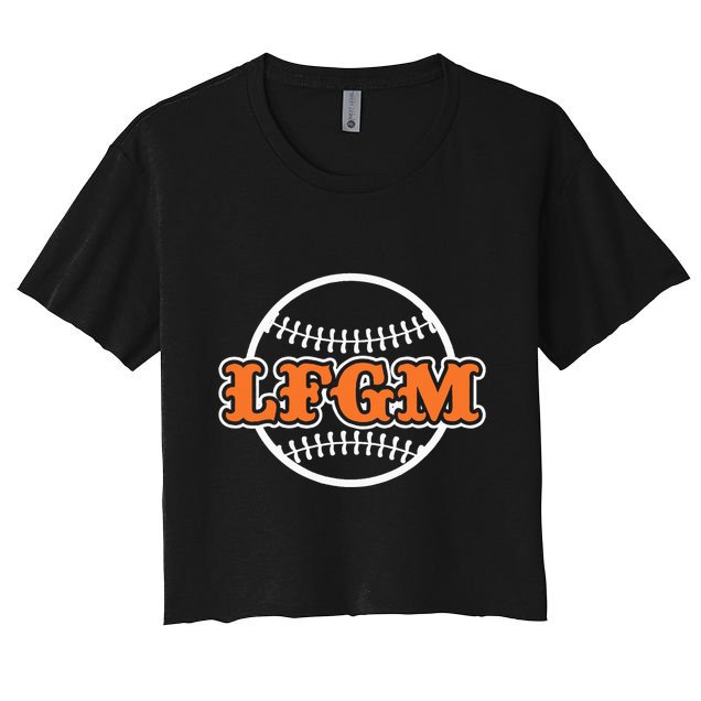 Baseball Lfgm Crop Top