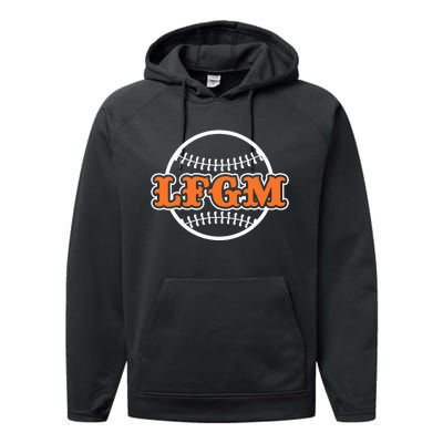 Baseball Lfgm Performance Fleece Hoodie