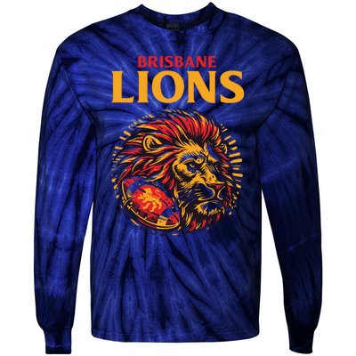 Brisbane Lions Tie-Dye Long Sleeve Shirt