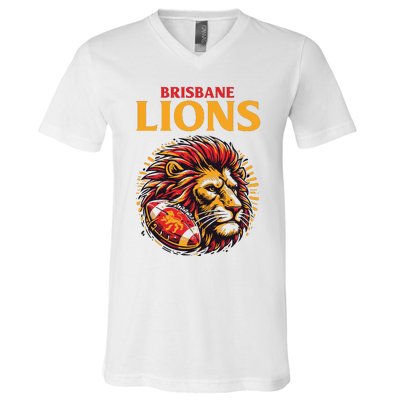 Brisbane Lions V-Neck T-Shirt