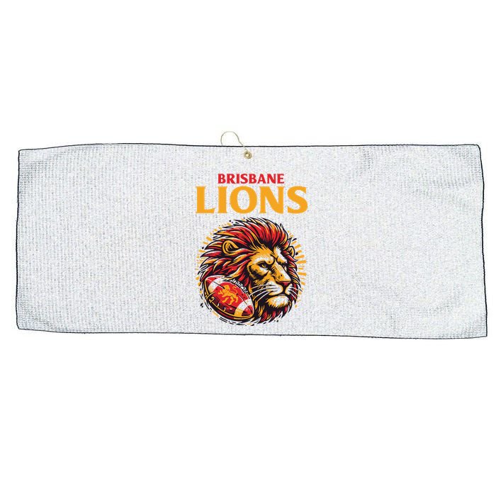 Brisbane Lions Large Microfiber Waffle Golf Towel