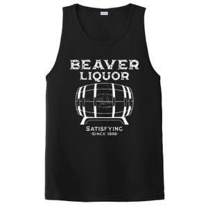 Beaver Liquor Beaver Liqueur Adult Humor Drinking Humor PosiCharge Competitor Tank