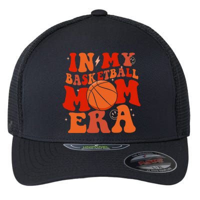 Basketball Lover Ball Mom Flexfit Unipanel Trucker Cap