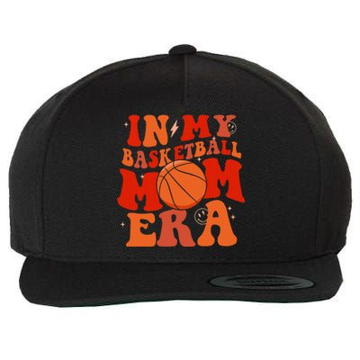 Basketball Lover Ball Mom Wool Snapback Cap