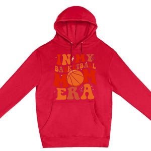 Basketball Lover Ball Mom Premium Pullover Hoodie