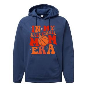 Basketball Lover Ball Mom Performance Fleece Hoodie