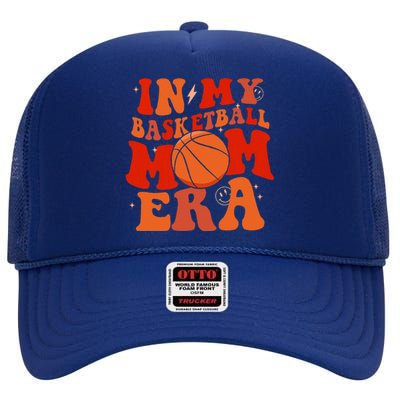 Basketball Lover Ball Mom High Crown Mesh Back Trucker Hat