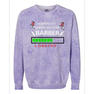 Barber Loading Colorblast Crewneck Sweatshirt