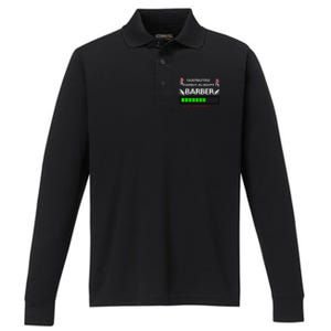 Barber Loading Performance Long Sleeve Polo