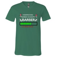 Barber Loading V-Neck T-Shirt