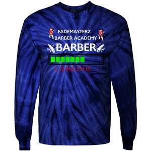 Barber Loading Tie-Dye Long Sleeve Shirt