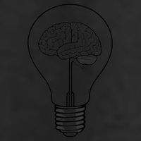 Brain Lightbulb: Bright Ideas And Creativity 7 Panel Mesh Trucker Snapback Hat