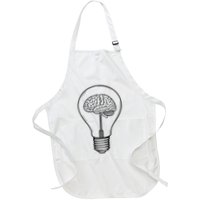 Brain Lightbulb: Bright Ideas And Creativity Apron