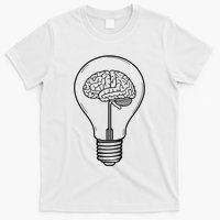 Brain Lightbulb: Bright Ideas And Creativity T-Shirt