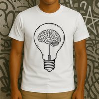 Brain Lightbulb: Bright Ideas And Creativity T-Shirt